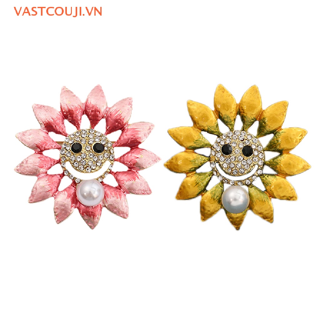 Trâm Cài Áo Hình Hoa Hướng Dương Thời Trang Cho Nữ