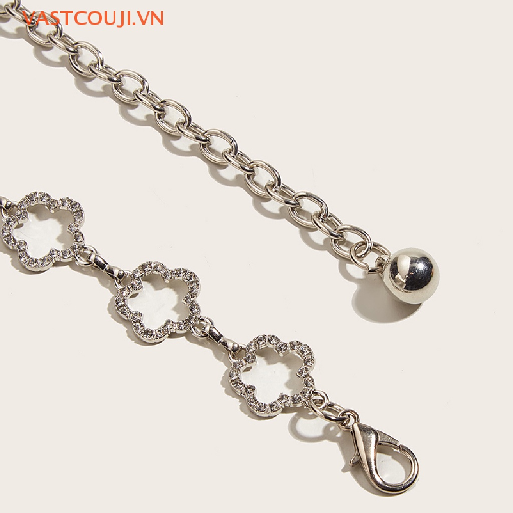 Thắt Lưng Dây Xích Kim Loại Đơn Giản Thời Trang Vintage Cho Nữ