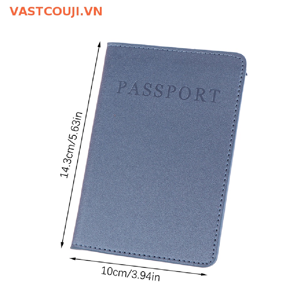 Bao Da PU Đựng Hộ Chiếu Kích Thước Tiêu Chuẩn VASTJI