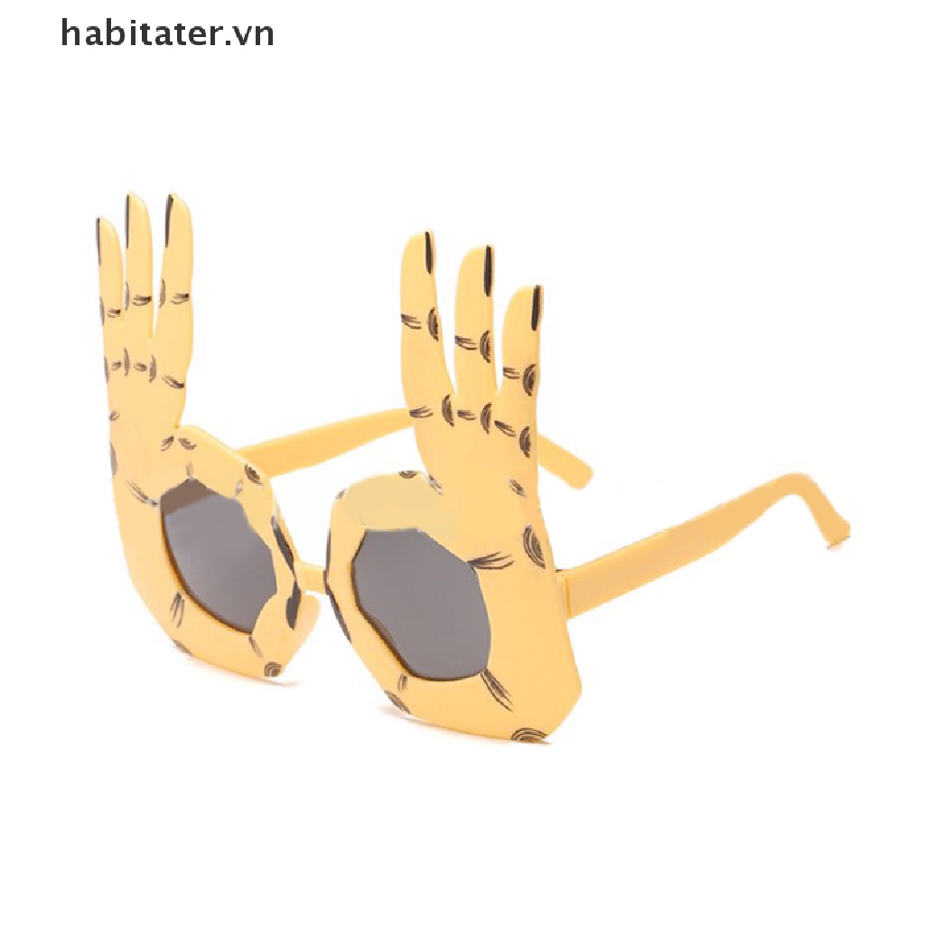 Kính Mát Tròng Đứng Thiết Kế Sáng Tạo Vui Nhộn Dùng Chụp Ảnh Selfie