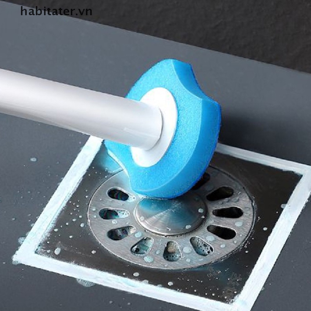 Cọ Chà Bồn Cầu Dùng Một Lần Với Tay Cầm Dài Tiện Dụng