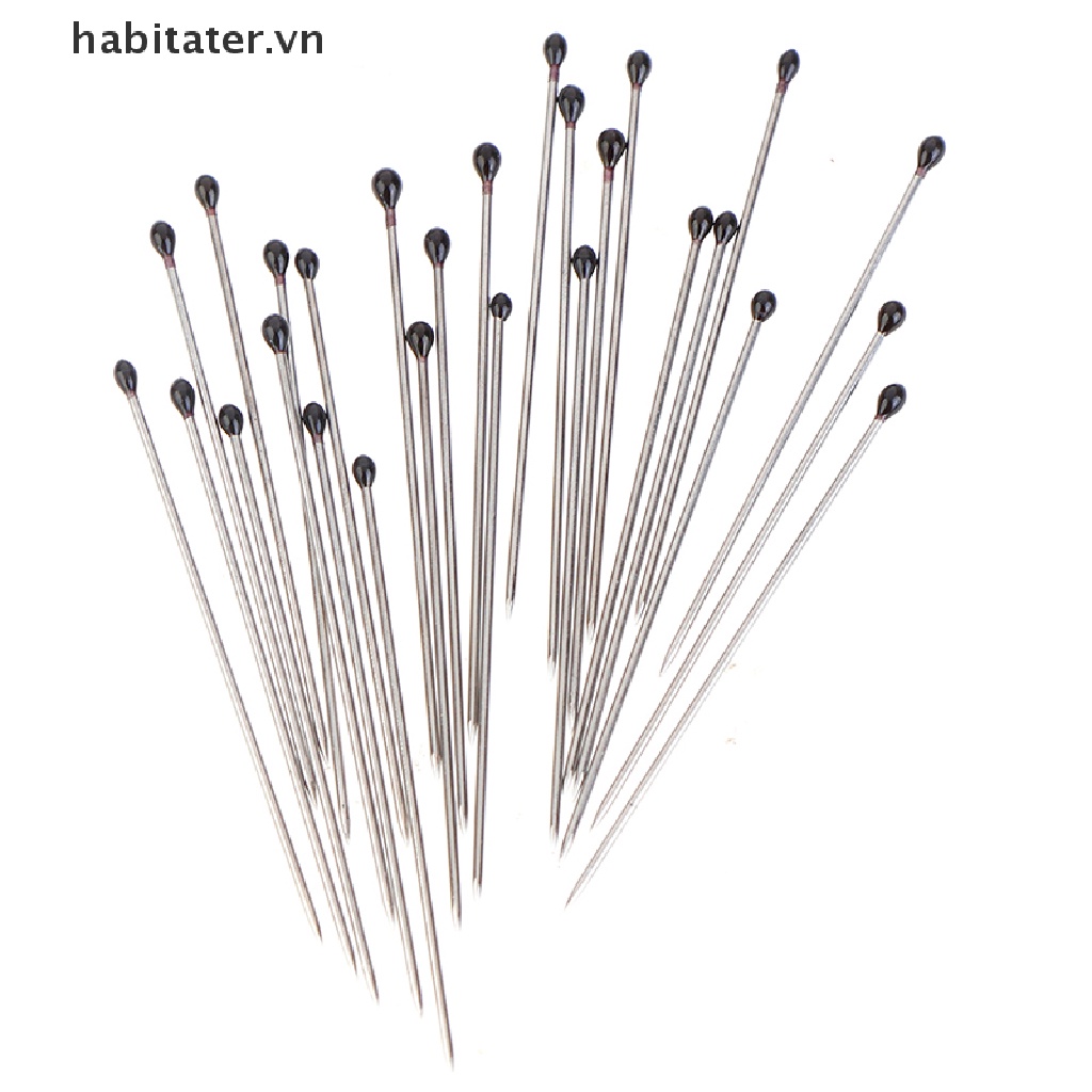 Set 100 Ghim Côn Trùng Bằng Thép Không Gỉ Cho Phòng Thí Nghiệm