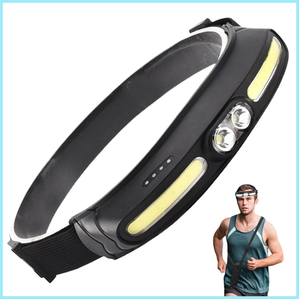 Đèn LED Đội Đầu Siêu Sáng Sạc USB Chống Thấm Nước tdevn tdevn