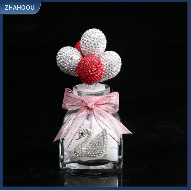 ☃Nhà Cửa☃ Bong Bóng Trang Trí Nội Thất Xe Hơi Đính Đá Lấp Lánh Dễ Thương