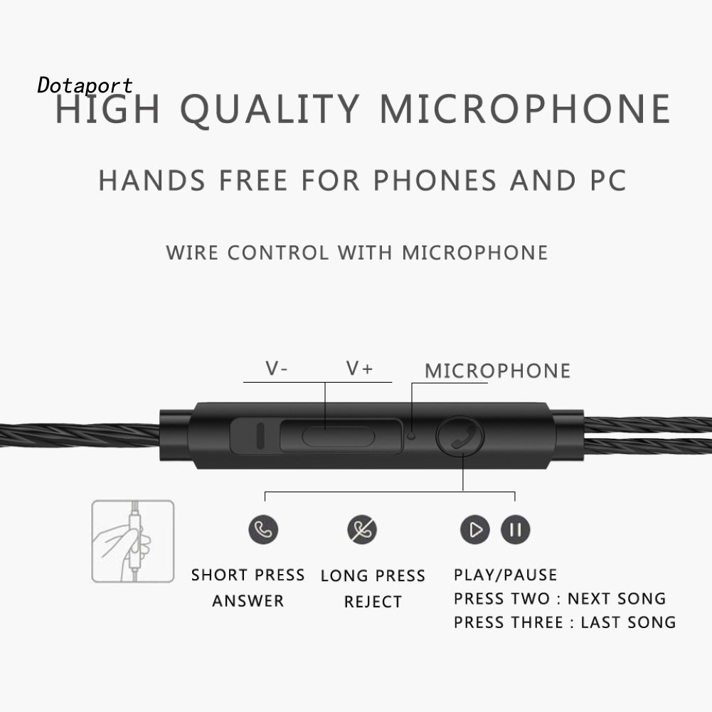Tai Nghe Nhét Tai KDDT- M4 Type-C Cho Điện Thoại Xiao-mi Huawei