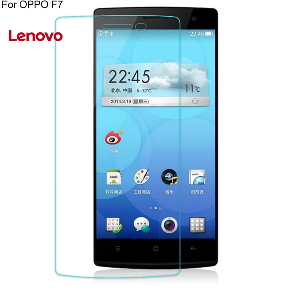 Kính Cường Lực Chính Xác Cao In Hình Hoa Hướng Dương Cho OPPO F1 Plus / F1S / F3 / F3 Plus / F5 / F7 / F9