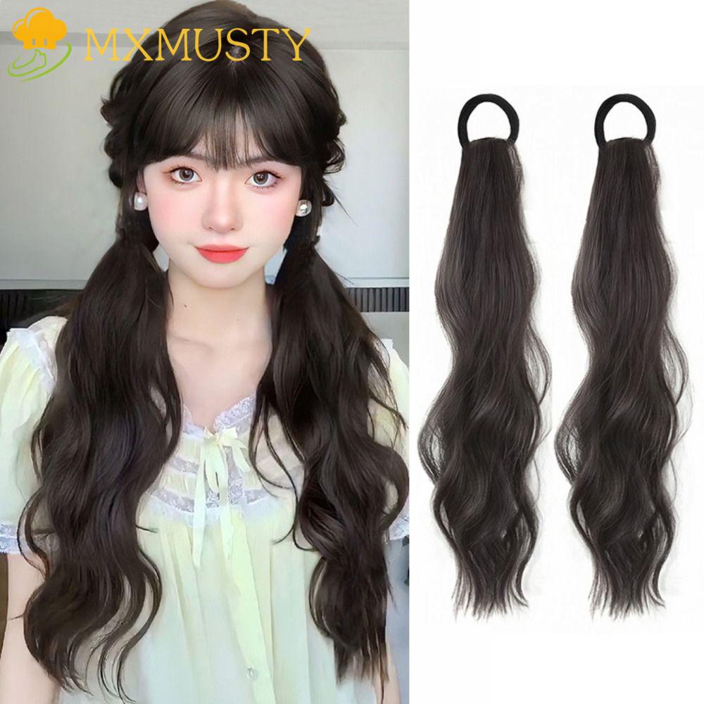 Tóc Giả Xoăn Dài Màu Nâu Bằng Sợi Tổng Hợp Chất Lượng Cao Dành Cho Nữ Hóa Trang