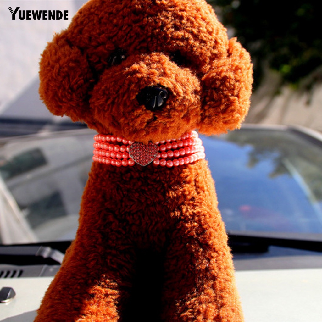 Vòng Cổ Ngọc Trai Giả Trọng Lượng Nhẹ Dùng Chụp Ảnh Cho Mèo