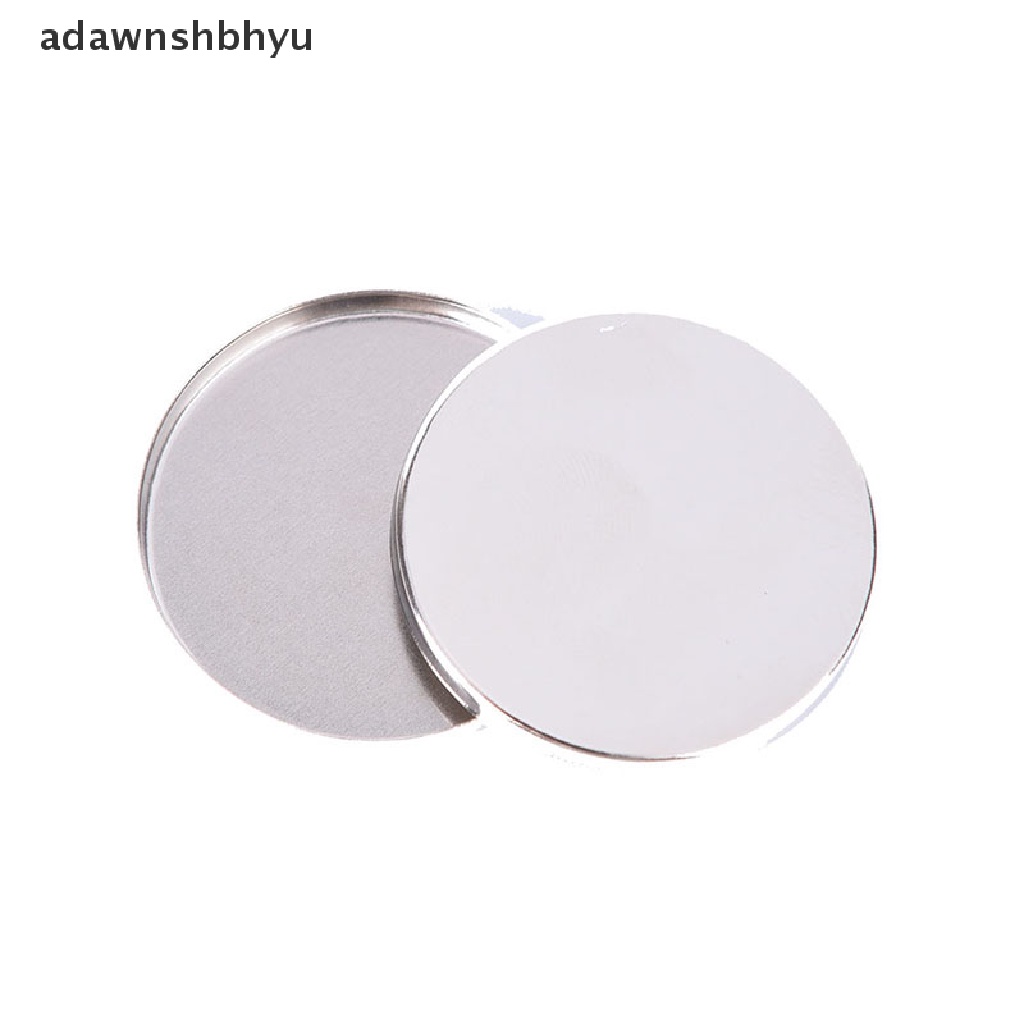 Set 5 / 15 Khay Thiếc Tròn Rỗng Từ Tính 36.5MM Đựng Phấn Mắt