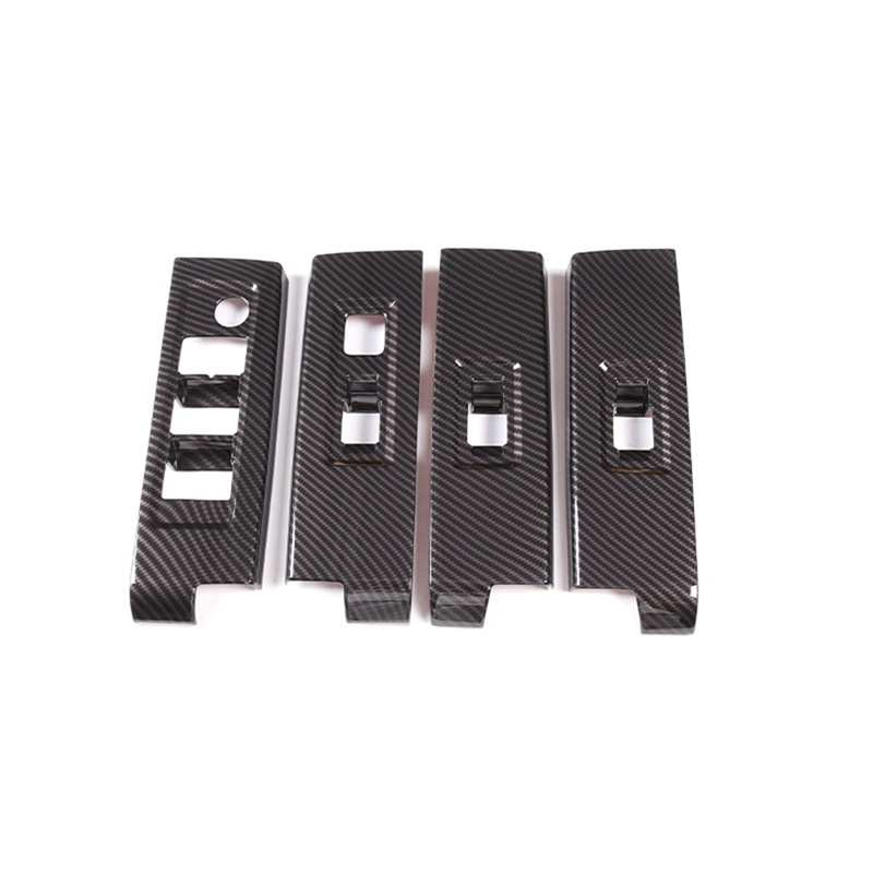 Khung Gắn Tay Vịn Cửa Sổ Xe Hơi Bằng Sợi Carbon Cho Toyota Tacoma 2022 2023 LHD