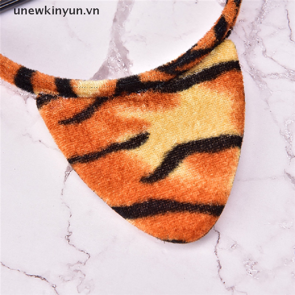 Băng Đô Tai Mèo Họa Tiết Da Báo Thời Trang Dành Cho Nữ