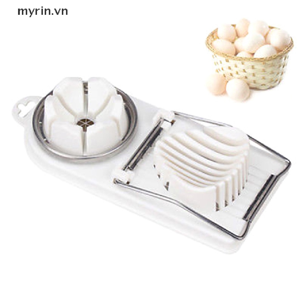 Khuôn Cắt Lát Trứng 2 Trong 1 Tiện Lợi