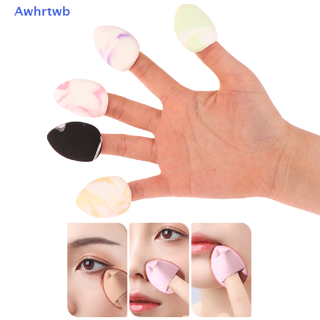 Set 5 / 10 Mút Trang Điểm Hình Ngón Tay Mini Tiện Lợi Mới