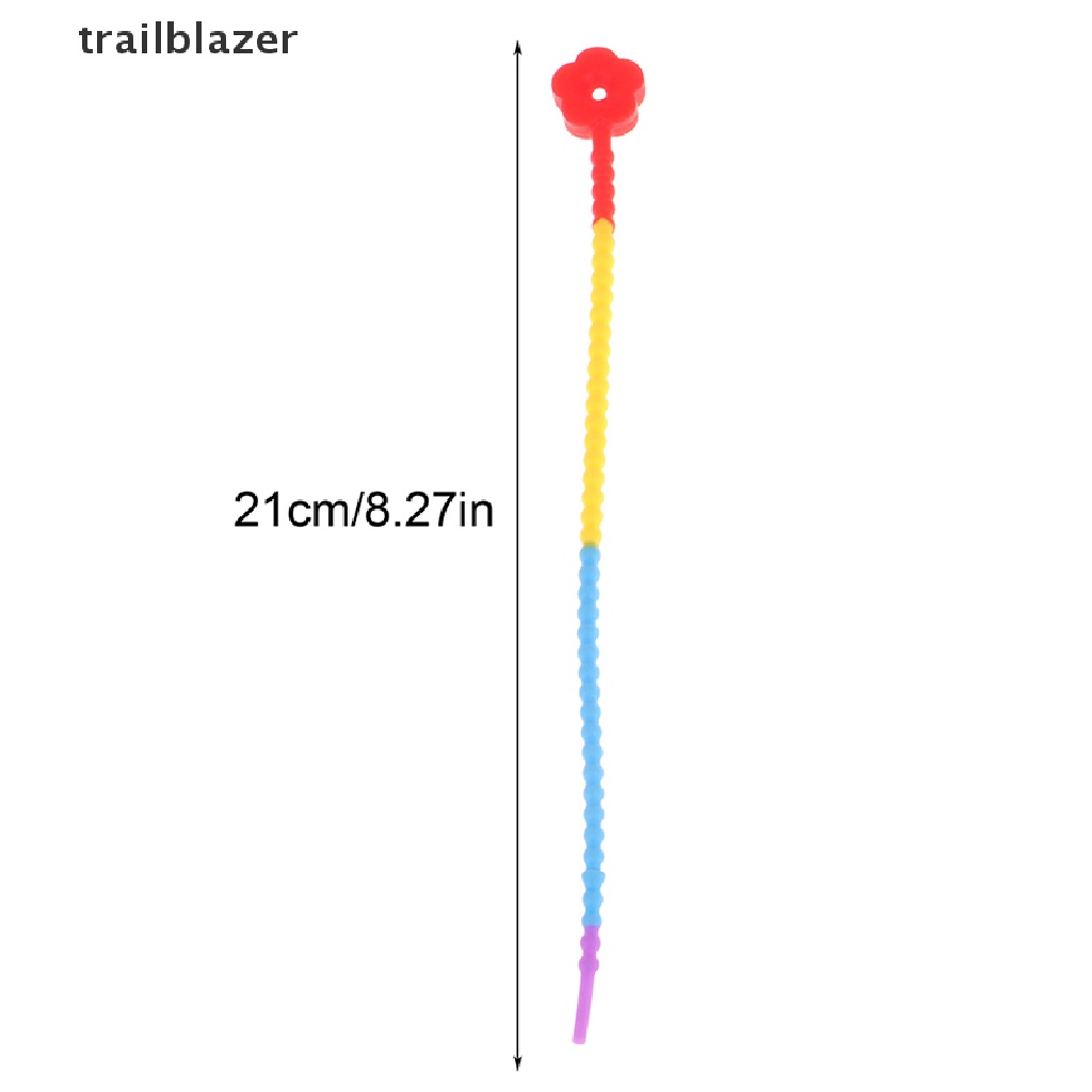 Set 5 Cuộn Dây Silicone Tự Khóa 21cm Đa Năng Tiện Dụng