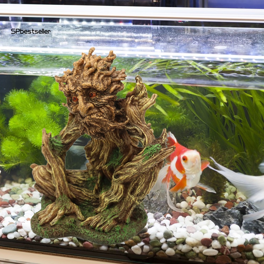 Hòn Non Bộ Nhân Tạo Bằng Nhựa Resin Trang Trí Bể Cá