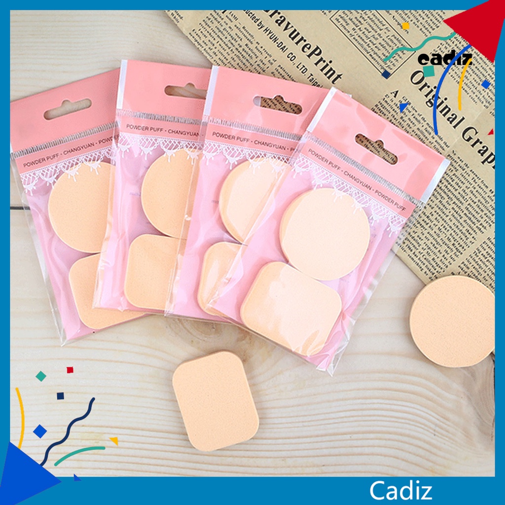 Set 2 Mút Trang Điểm Ướt Và Khô Mềm Mại Tiện Dụng