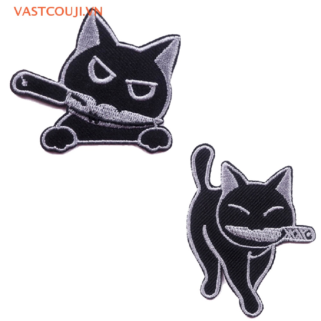 Miếng Vá Ủi Quần Áo Hình Mèo Dễ Thương DIY