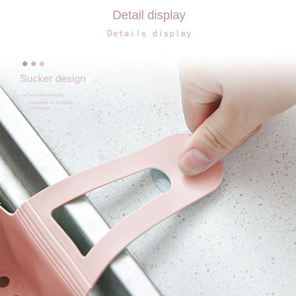 Set 2 Rổ Đựng Đồ Dùng Nhà Bếp Gắn Bồn Rửa Không Cần Đục Lỗ