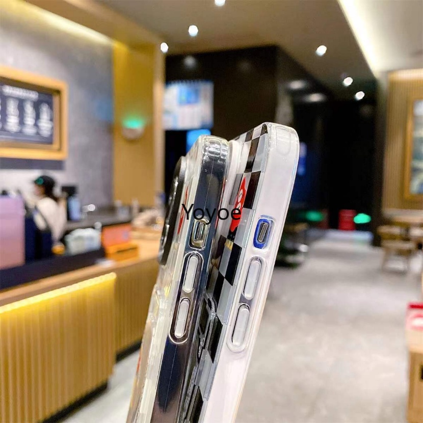 Ốp Điện Thoại Silicon Mềm Trong Suốt Chống Sốc 3 Trong 1 Cho IPhone 11 12 13 14 Pro Max X XS XR 7 8 6 Plus SE