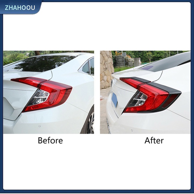 ☃Phụ Kiện Trang Trí Nhà Cửa Kiểu Dáng Dễ Thương Xinh Xắn☃ Set 4 Viền Trang Trí Đèn Đuôi Xe Hơi Tương Thích Với Năm 2016 10th