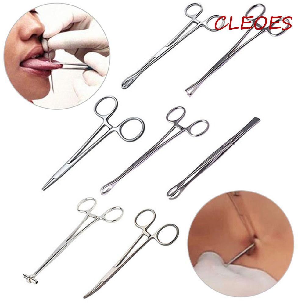 Kẹp Bấm Lỗ Khuyên Tai / Cơ Thể Bằng Thép Không Gỉ Hình Tam Giác Sáng Tạo