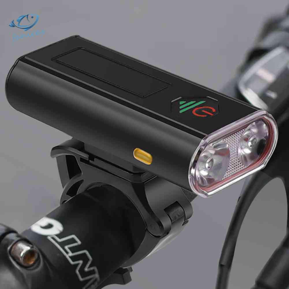 Đèn Pha LED 2T6 Cổng Sạc USB Loại C Cho Xe Đạp Địa Hình