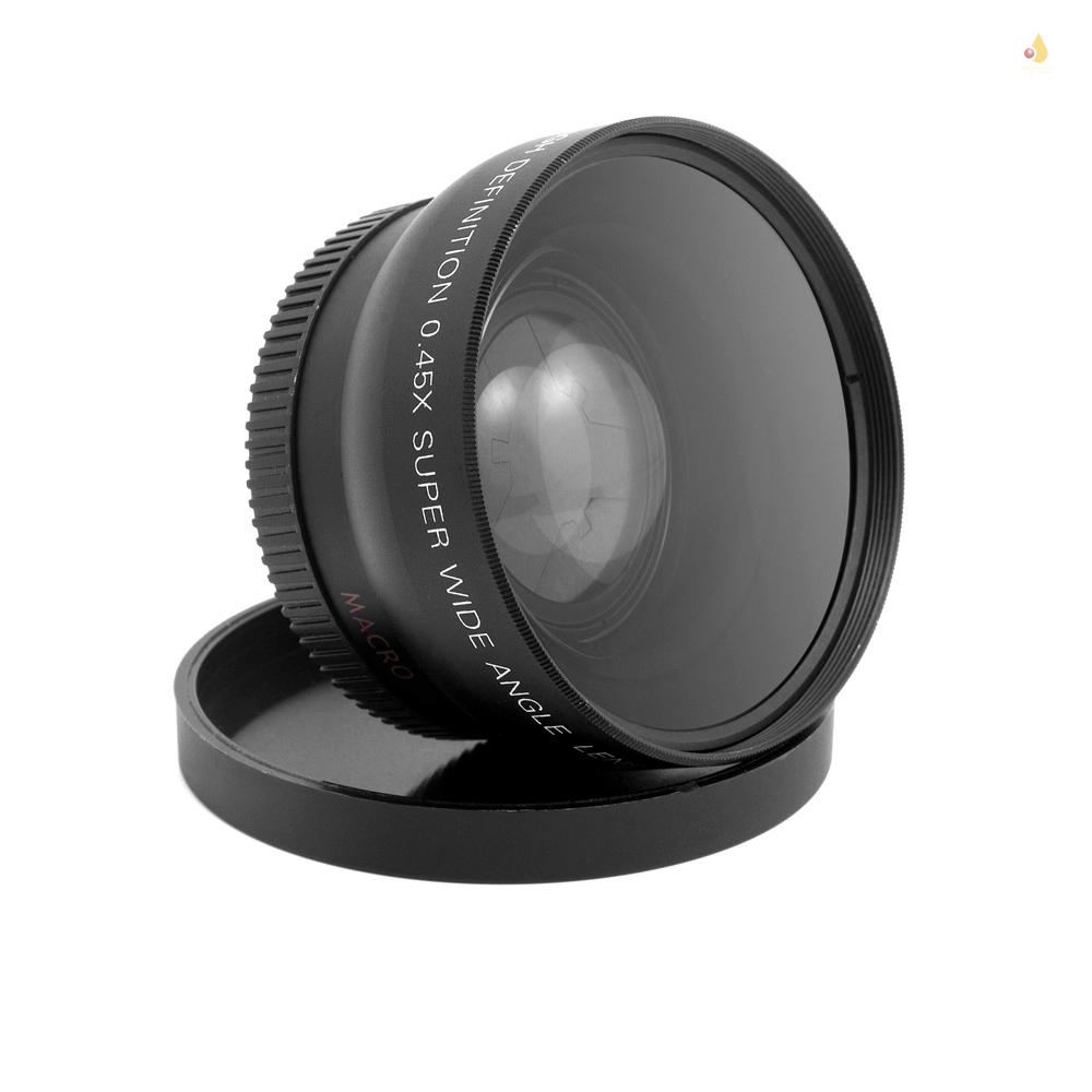 Ống Kính Góc Rộng HD 52MM 0.45x Cho Pentax 52MM DSLR