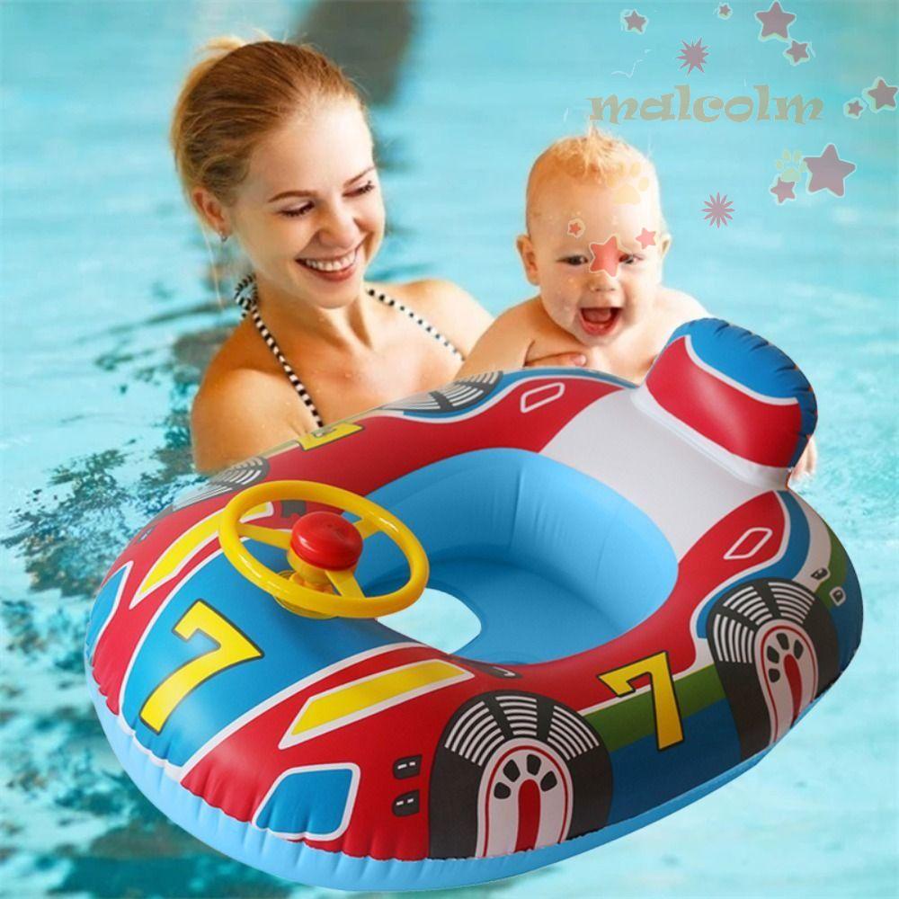 Phao Bơi Bơm Hơi Hình Chiếc Thuyền Dễ Thương Xinh Xắn Dành Cho Trẻ Em