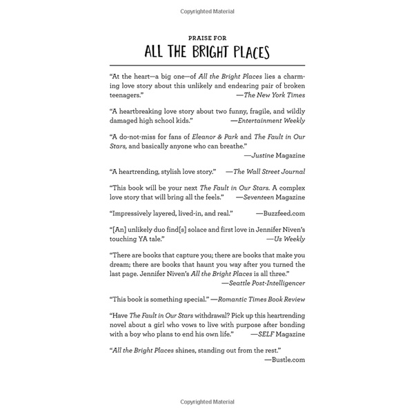 All the Bright Places