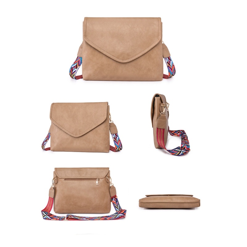 Túi Xách Da PU Đeo Chéo Thời Trang Cho Nữ