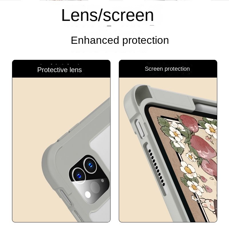 Ốp Máy Tính Bảng Bằng acrylic Hình Thỏ Cho iPad Air 4 Gen10 gen9 Air4 5 10.9 gen9 gen8 gen7 10.2Air1 / 2 9.7 Mini 4 5 Pro12.9