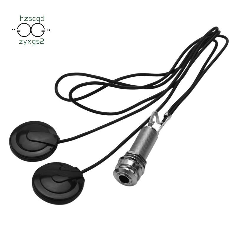 Bộ Cảm Biến Đĩa Pickup 2 Trong 1 Đầu Ra 1 / 4 Inch Dài 21-Inch Cho Đàn Guitar Violin Ukulele Mandolin Banjo Cello