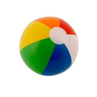 30Cm Color Inflatable Ball Children'S Play Water Ball 6 Color Beach Toy Ball