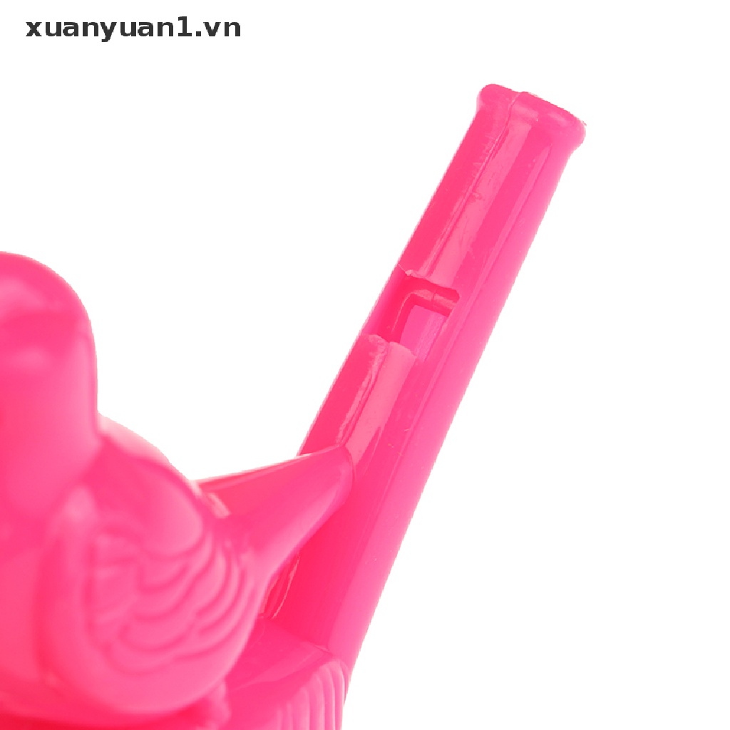 Set 5 Còi Thổi Bằng Nhựa Đồ Chơi Cho Chim Cảnh