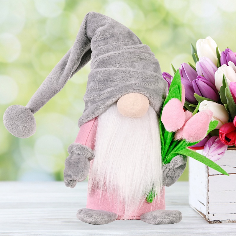 Mô Hình Búp Bê Hoa Tulip Dùng Để Trang Trí