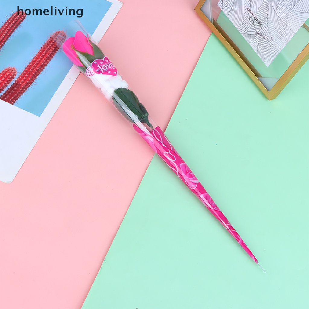 Bó 5 Bông Hoa Hồng Sáp Handmade DIY Sáng Tạo Thích Hợp Làm Quà Tặng