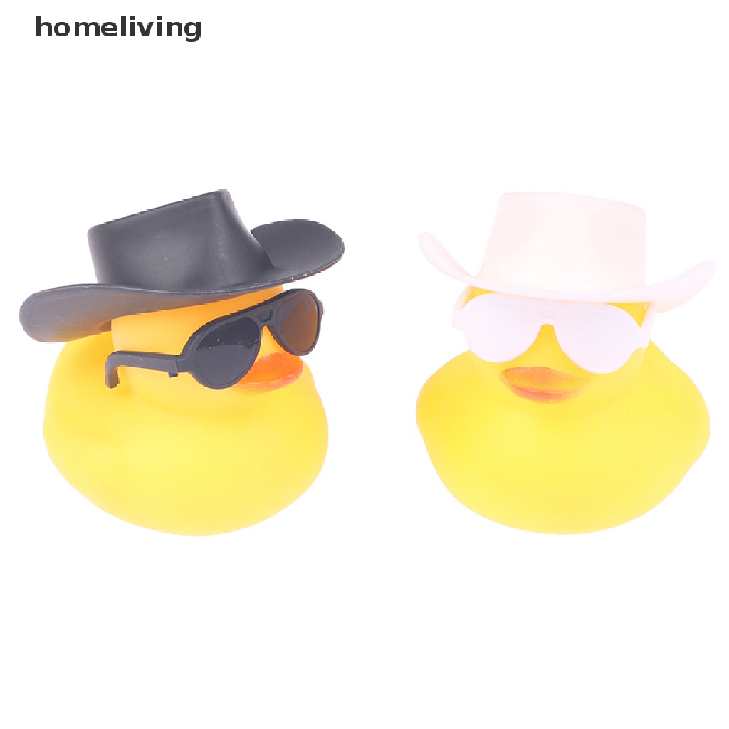 Set 1 / 3 Đồ trang trí Vịt Tráng Men Mini Trang Trí Bể Cá / Nhà Búp Bê