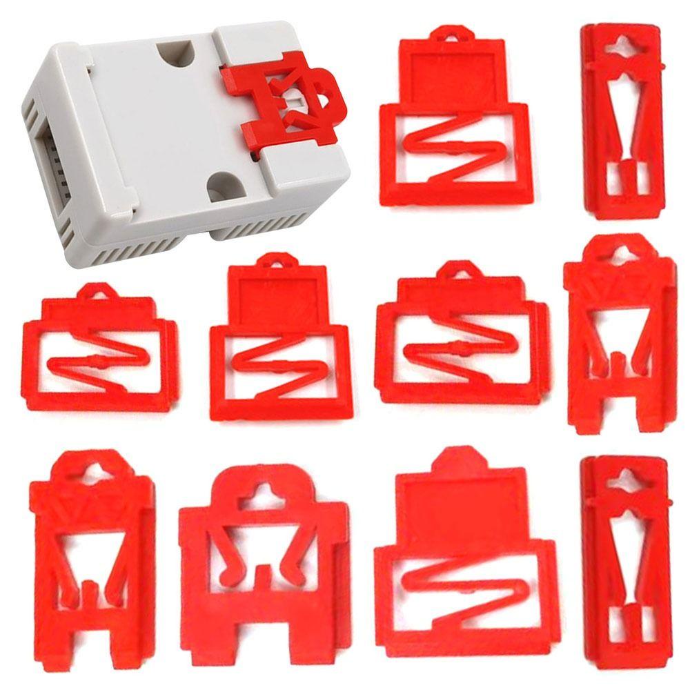 Bộ 10 Kẹp Khóa Hỗ Trợ Lắp Đặt Hàng Mới