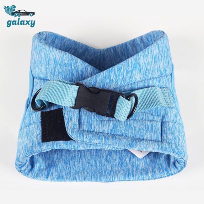 Galaxy Bộ Áo Vest + Dây Dắt Có Khóa Điều Chỉnh Thoáng Khí Chống Thoáng Khí Thoải Mái Cho Mèo
