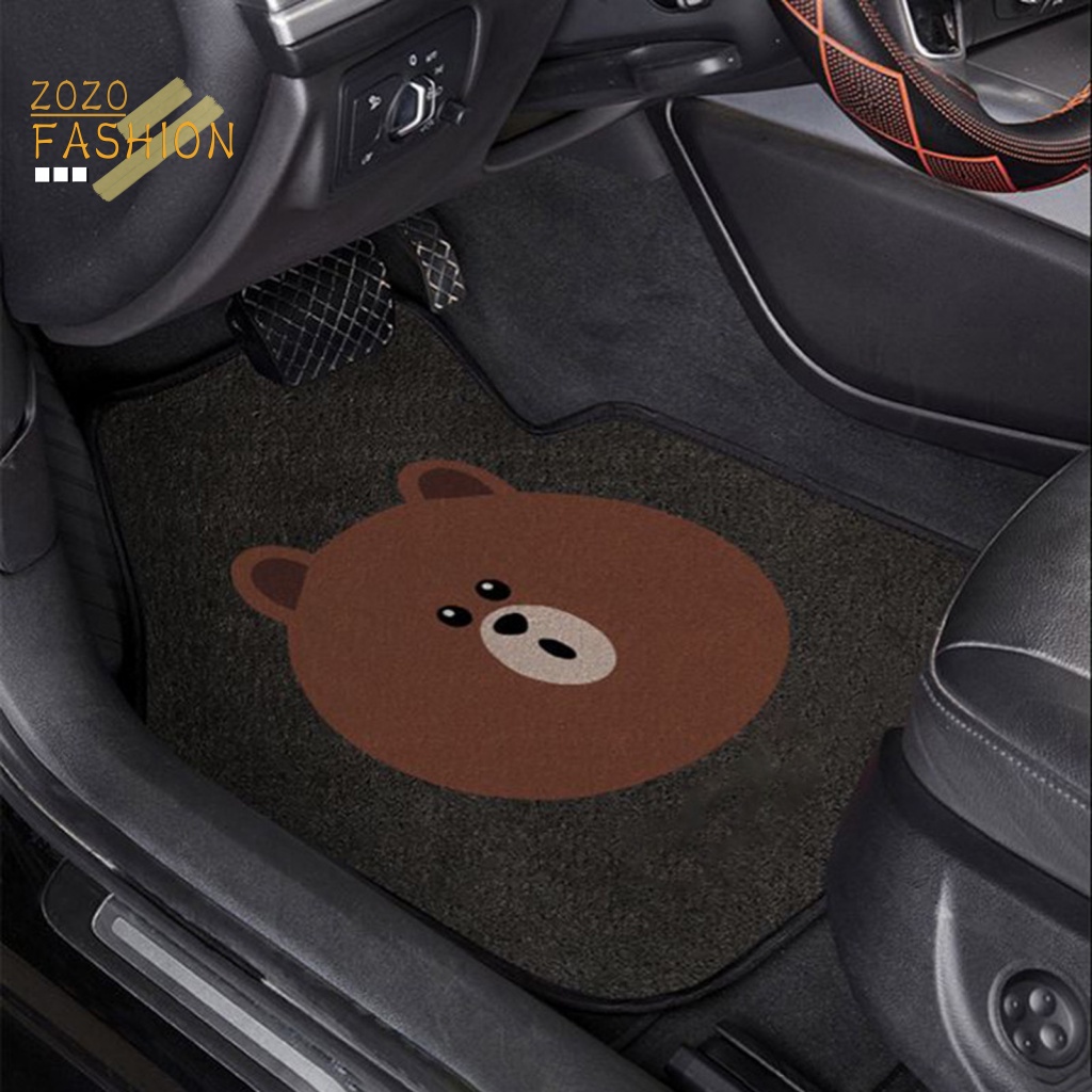 Thảm Lót Sàn Xe Hơi Chất Liệu PVC Chống Trượt / Thấm Nước Tiện Dụng Cho Sedans