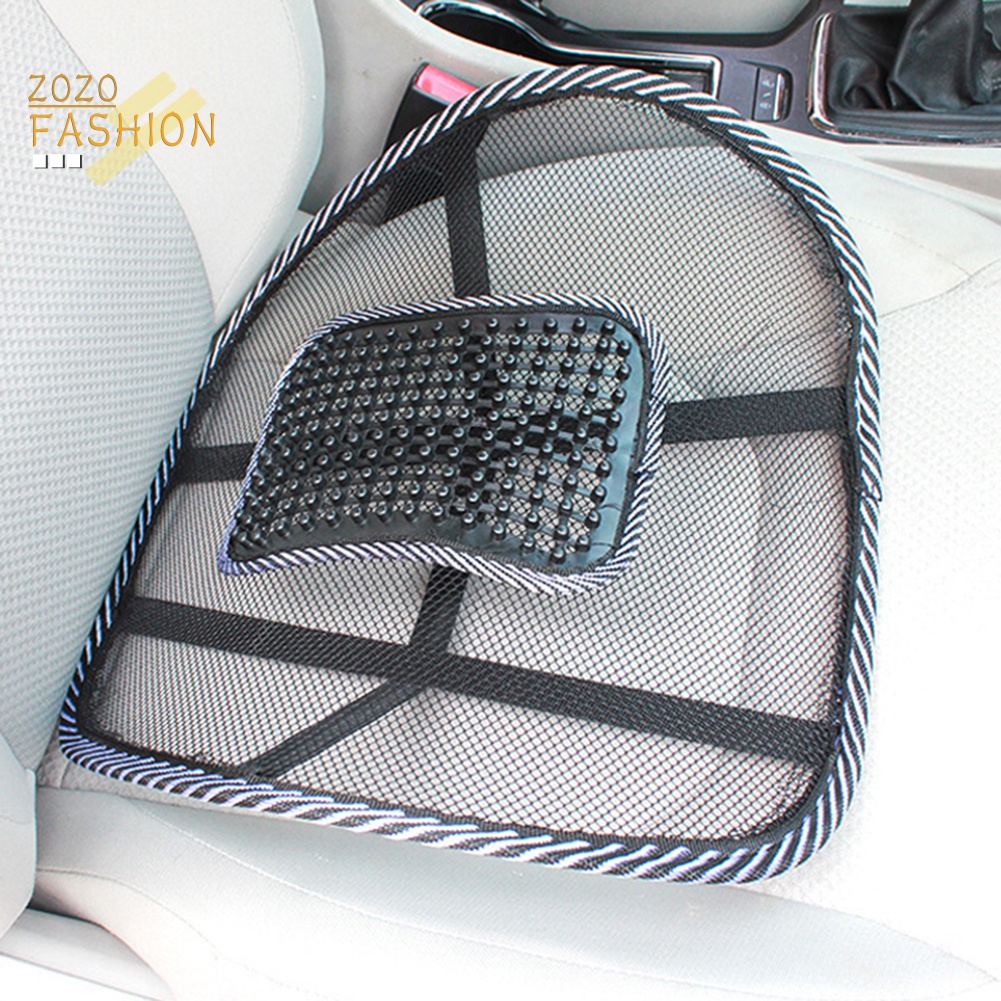 Đệm Lưới Tựa Lưng Mát Xa Thoáng Khí Cho Ghế Ngồi Xe Hơi / Văn Phòng