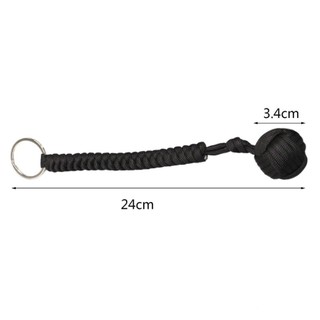 Security protecting Monkey Fist Self Defense Multifunctional Key Chain