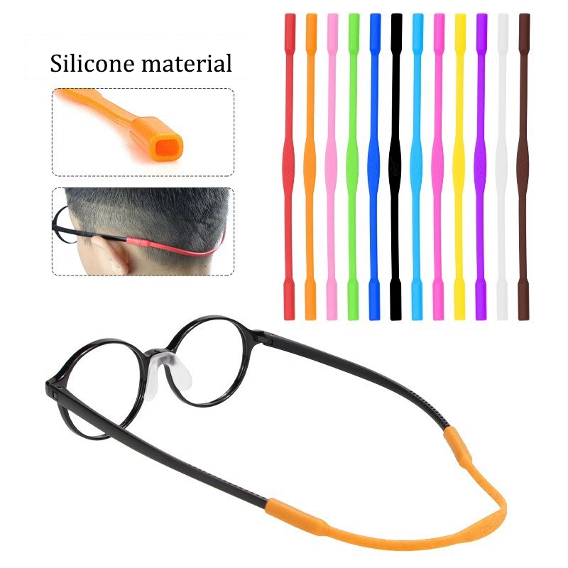 Silicone Dây Đeo Kính Bằng Silicon Cố Định Chống Trượt Chống Rơi Dành Cho Trẻ Em