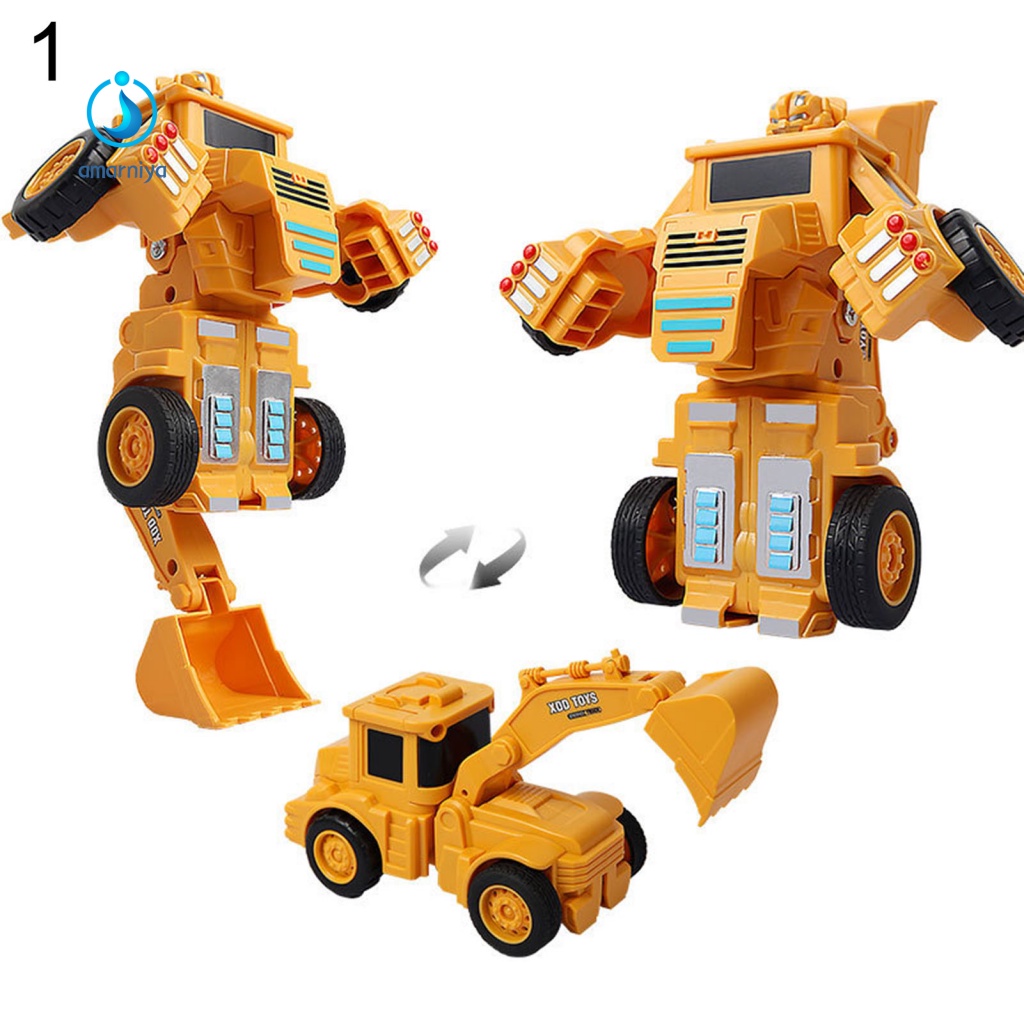 Đồ Chơi Rô Bốt Biến Hình Bằng Nhựa Cho Bé