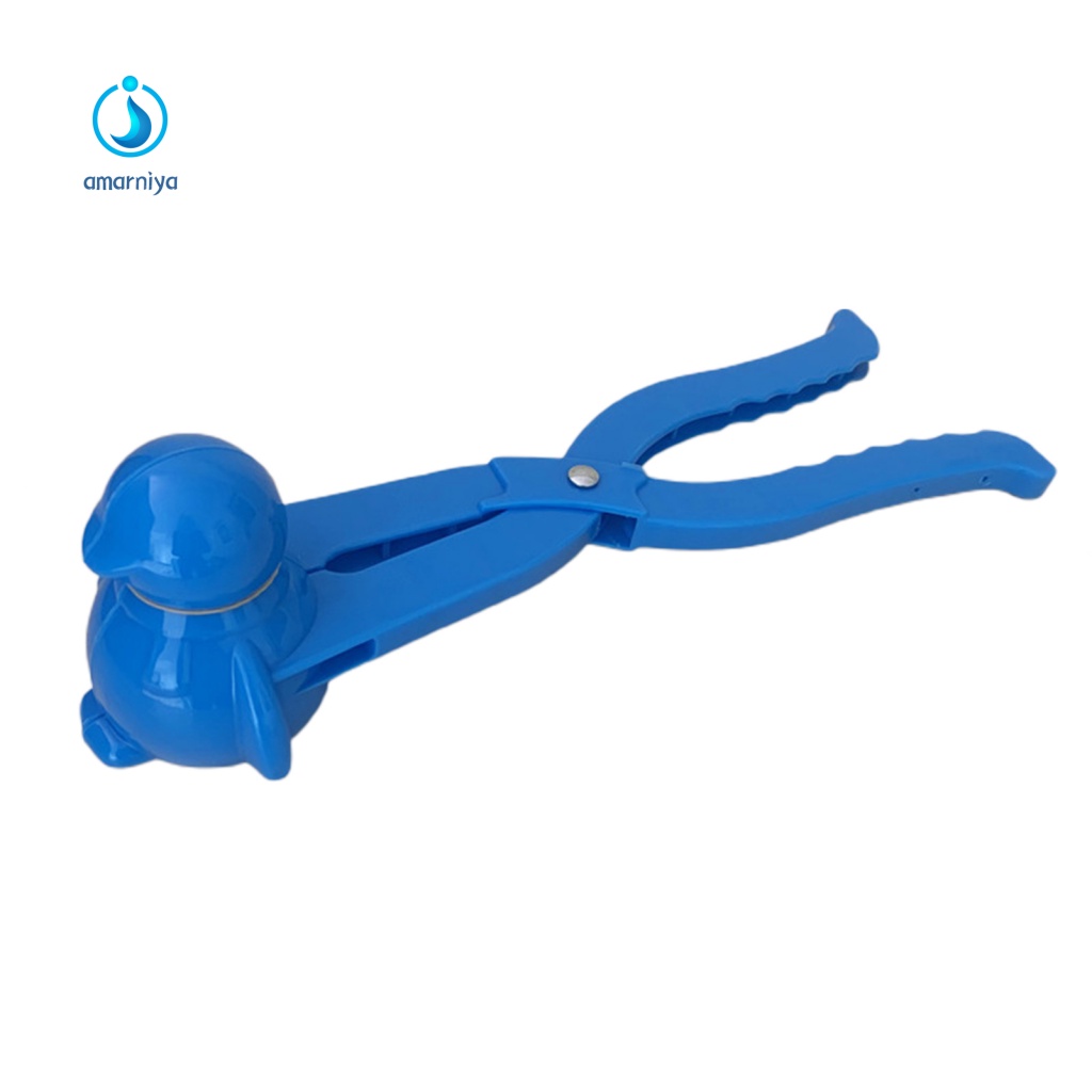 Amar Khuôn Kẹp Quả Cầu Tuyết Hình Chim Cánh Cụt Sáng Tạo