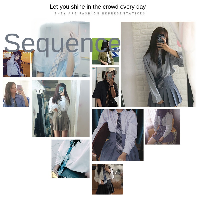 Cà Vạt Đồng Phục Học Sinh Phong Cách Preppy Nhật Bản Dành Cho Nam Và Nữ