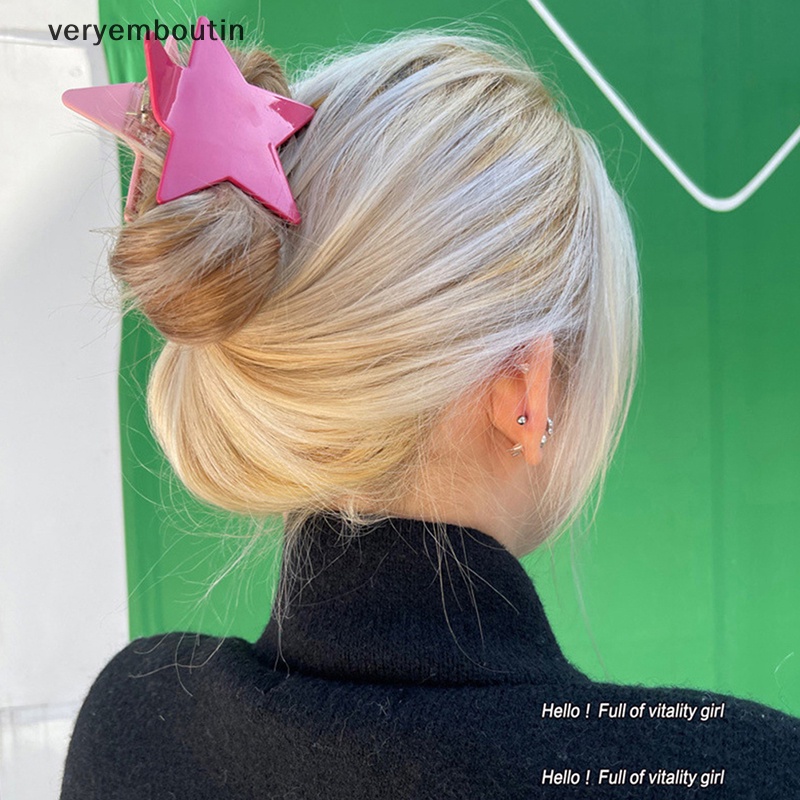 Kẹp Tóc Hình Ngôi Sao Năm Cánh Dễ Thương Cho Nữ