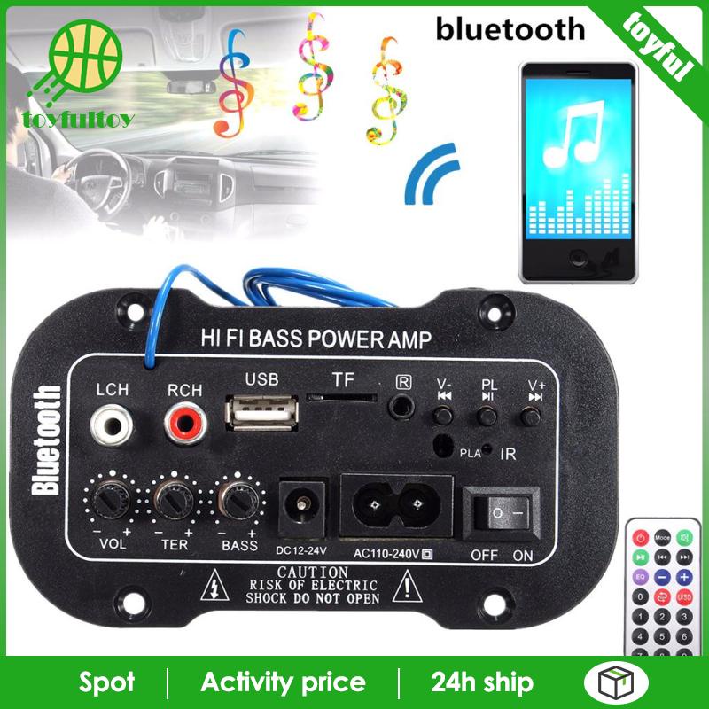 Bộ Khuếch Đại Âm Thanh Nổi Bluetooth 5 Inch 220V Cổng USB AUX