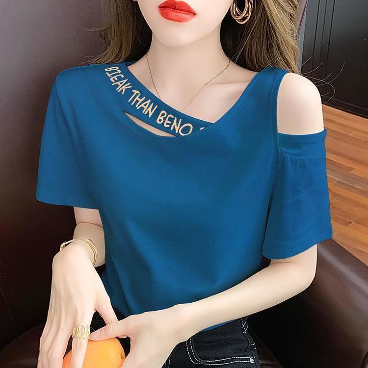 Áo Thun Nữ Ngắn Tay Hở Vai Thời Trang