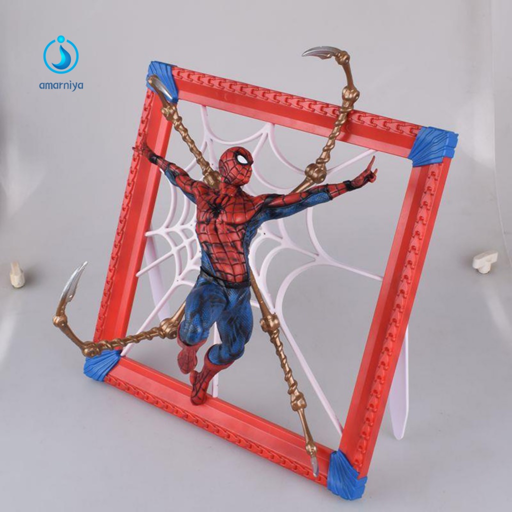 Mô Hình Nhân Vật Người Nhện Marvel Avengers Trang Trí Phòng Khách